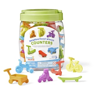Foto 1 | Foto 1 | Counters Hand2mind Neighborhood Wheels Para Niños, Matemáticas - Venta Internacional.