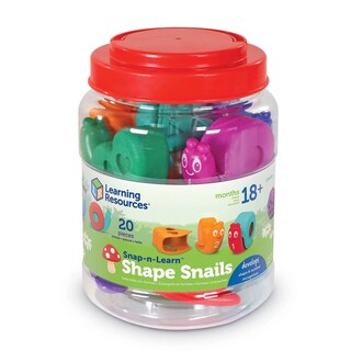 Foto 3 | Foto 3 | Toy Learning Resources Con Forma De Caracoles Snap-n-learn, 20 Unidades - Venta Internacional.