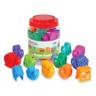 Foto 4 | Foto 4 | Toy Learning Resources Con Forma De Caracoles Snap-n-learn, 20 Unidades - Venta Internacional.