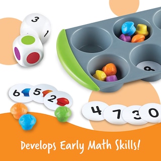 Foto 2 | Foto 2 | Set De Actividades Matemáticas Learning Resources Mini Muffin Match, 76 Unidades - Venta Internacional.