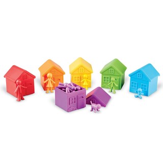 Foto 5 | Foto 5 | Toy Learning Resources All About Me Sorting Neighborhood, 42 Unidades - Venta Internacional.