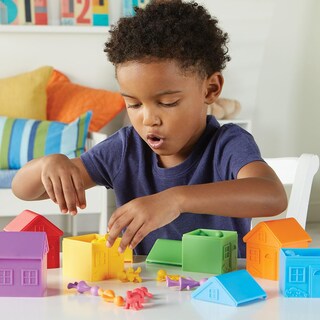 Foto 6 | Foto 6 | Toy Learning Resources All About Me Sorting Neighborhood, 42 Unidades - Venta Internacional.