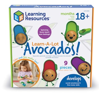 Foto 5 | Foto 5 | Aguacates Learn-a-lot De Toy Learning Resources, 9 Unidades, Más De 18 M - Venta Internacional.