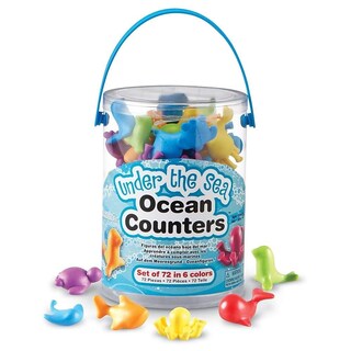 Foto 1 | Foto 1 | Counting Toys Learning Resources Under The Sea Ocean, 72 Unidades - Venta Internacional.