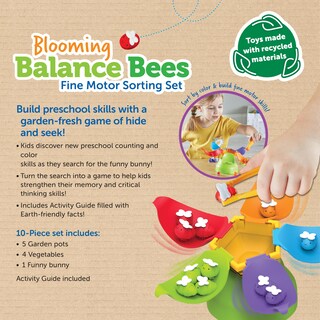 Foto 6 | Foto 6 | Set De Motricidad Fina Blooming Balance Bees De Toy Learning Resources - Venta Internacional.