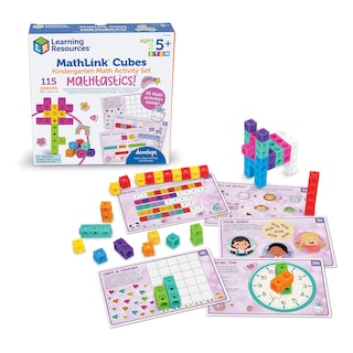 Foto 1 | Foto 1 | Conjunto De Actividades Matemáticas Mathlink Cubes Para Jardín De Infantes | Mathtastics - Venta Internacional.