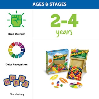 Foto 5 | Foto 5 | Frutero Toy Learning Resources Para Avalanchas, 42 Piezas, Más De 3 Años - Venta Internacional.