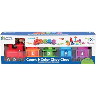 Foto 1 | Foto 1 | Juguete Didáctico Recursos Didácticos Count & Colorea Choo Train - Venta Internacional.