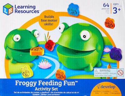 Foto 1 | Foto 1 | Set De Actividades Learning Resources Froggy Feeding Fun, 65 Piezas - Venta Internacional.