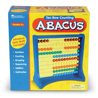 Foto 4 | Foto 4 | Juguete Matemático Abacus Learning Resources De Diez Hileras Para Niños Mayores De 5 Años - Venta Internacional.