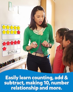 Foto 4 | Foto 4 | Juego Magnético De Diez Marcos Math Manipulative Coogam Para Niños De 3 A 5 Años - Venta Internacional.
