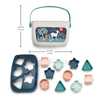 Foto 5 | Foto 5 | Juguete Apilable Fisher-price Baby First Blocks, 10 Formas - Venta Internacional.