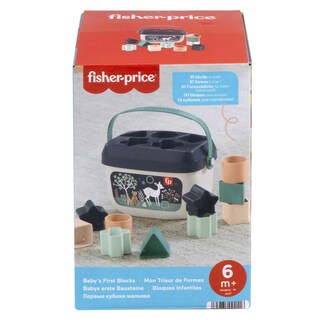 Foto 6 | Foto 6 | Juguete Apilable Fisher-price Baby First Blocks, 10 Formas - Venta Internacional.