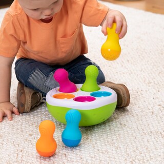 Foto 5 | Foto 5 | Juguete Para Habilidades Sensoriales Y Motoras Fat Brain Toys Spinnypins - Venta Internacional.