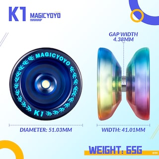Foto 4 | Foto 4 | Yoyo Magicyoyo K1, Paquete De 2 Unidades Para Niños, Con Funda De Almacenamiento Y Cuerdas - Venta Internacional.
