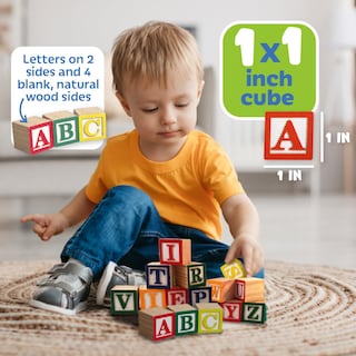 Foto 3 | Foto 3 | Bloques Apilables de Madera con Forma de Alfabeto Skoolzy - Venta Internacional