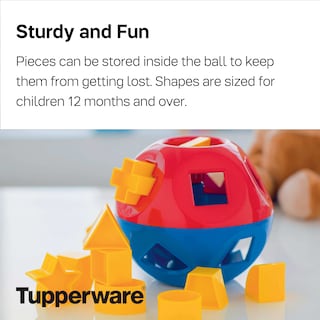 Foto 6 | Foto 6 | Juguete Shape-o Sorter Tupperware para Niños - Venta Internacional