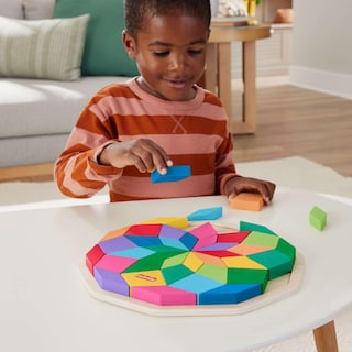 Foto 4 | Foto 4 | Mandala De Madera Puzzle Fisher-price Con 41 Piezas De Madera De Más De 3 Años - Venta Internacional.