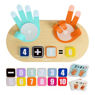 Foto 1 | Foto 1 | Juguete Learning Number Top Bright Para Niños De 3 Años O Más Con 12 Bloques - Venta Internacional.