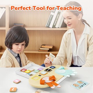 Foto 6 | Foto 6 | Juguete Learning Number Top Bright Para Niños De 3 Años O Más Con 12 Bloques - Venta Internacional.