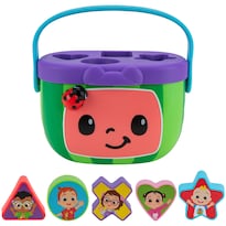 Clasificador De Formas Cocomelon Identify Shapes Para Niños Pequeños En Edad Preescolar - Venta Internacional.