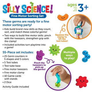 Foto 6 | Foto 6 | Juego De Motricidad Fina De Stem Toy Learning Resources Silly Science - Venta Internacional.