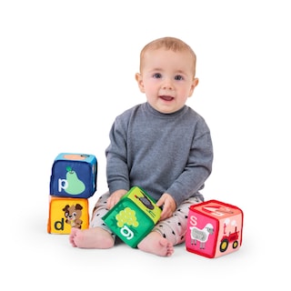Foto 2 | Foto 2 | Soft Blocks Baby Einstein Alpha Stacks Multisensoriales 3+ - Venta Internacional.