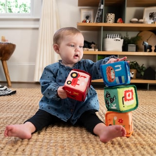 Foto 5 | Foto 5 | Soft Blocks Baby Einstein Alpha Stacks Multisensoriales 3+ - Venta Internacional.