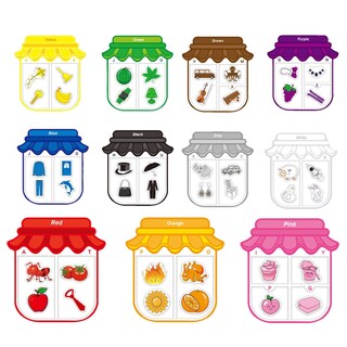 Foto 1 | Foto 1 | Set De Clasificación Magnética De Colores Lafande Para Niños Mayores De 3 Años - Venta Internacional.