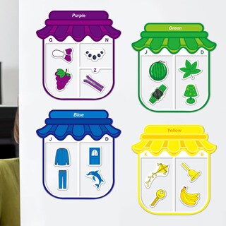 Foto 3 | Foto 3 | Set De Clasificación Magnética De Colores Lafande Para Niños Mayores De 3 Años - Venta Internacional.