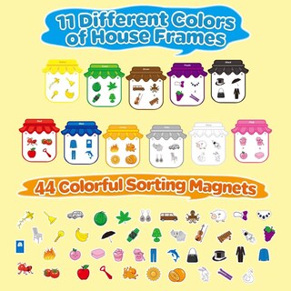 Foto 7 | Foto 7 | Set De Clasificación Magnética De Colores Lafande Para Niños Mayores De 3 Años - Venta Internacional.