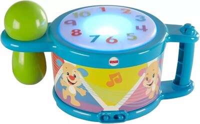 Foto 1 | Foto 1 | Tambor Fisher Price Canta Conmigo Ríe y Aprende con Sonaja
