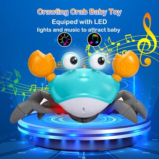 Foto 3 | Foto 3 | Venta Internacional - Juguete Para Bebés Crawling Crab Wdqt Con Música Y Luz Led, De 0 A 4 Años