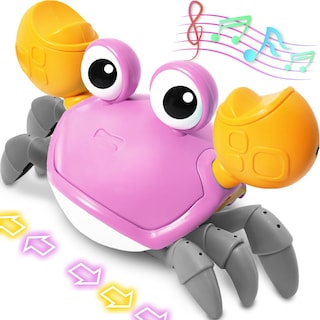 Foto 1 | Foto 1 | Venta Internacional - Juguete Para Bebés Walking Crab, Avanzado Juguete Infrarrojo Que Se Arrastra Boca Abajo Con Música,