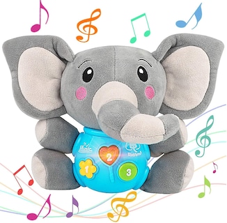 Foto 1 | Foto 1 | Venta Internacional - Peluche Para Bebé Con Música De Elefante De Peluche Con Luz