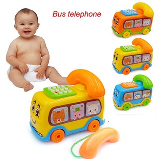 Foto 1 | Foto 1 | Venta Internacional - Baby Toy Music Cartoon Bus Phone Educational 2017
