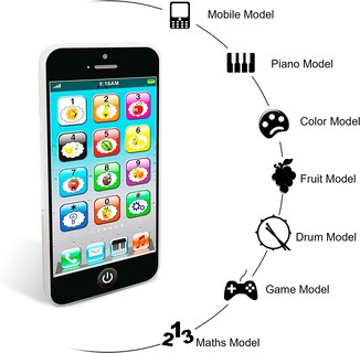 Foto 2 | Foto 2 | Venta Internacional - Teléfono Móvil Toy Learning Play Wolmund Con 8 Funciones De 1 A 3 Años