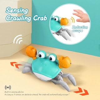 Foto 2 | Foto 2 | Venta Internacional - Juguete Para Bebé Crawling Crab Dusja Dancing Walking With Music Green