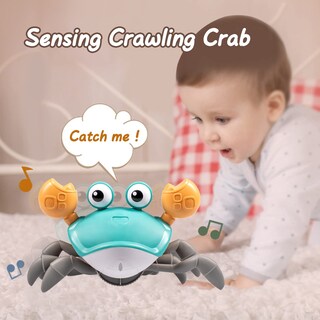 Foto 5 | Foto 5 | Venta Internacional - Juguete Para Bebé Crawling Crab Dusja Dancing Walking With Music Green