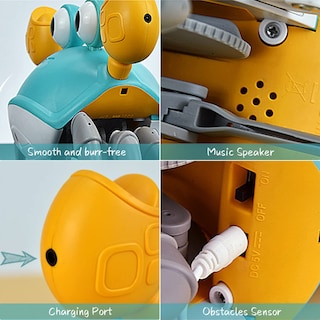 Foto 7 | Foto 7 | Venta Internacional - Juguete Para Bebé Crawling Crab Dusja Dancing Walking With Music Green