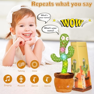 Foto 2 | Foto 2 | Venta Internacional - Juguete Para Bebés Dancing Cactus Milegi Para 6 A 12 Meses Con Sound & Li