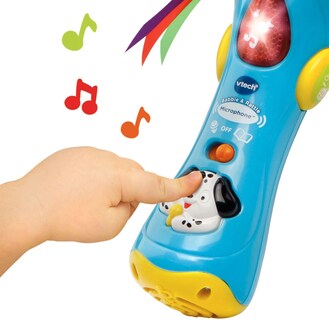 Foto 3 | Foto 3 | Micrófono Interactivo Babble and Rattle de VTech para Bebés -Venta Internacional