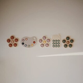 Foto 6 | Foto 6 | Phone Press Toy Mushie Cambridge Blue Durante Más De 10 Meses - Venta Internacional.