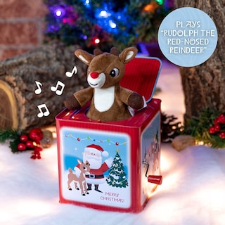 Foto 2 | Foto 2 | Rudolph, El Reno De La Nariz Roja Jack-in-the-box - Venta Internacional.