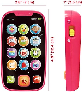 Foto 5 | Foto 5 | Juguetes De Teléfono Móvil Hola Baby Para Niña De 1 Año, Jug - Venta Internacional.