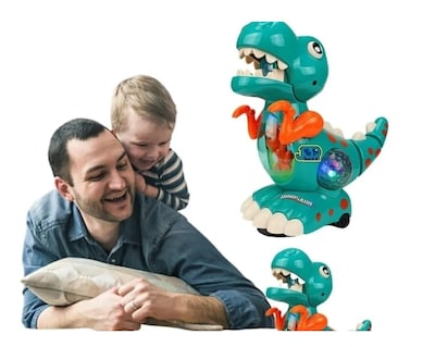 Foto 5 | Foto 5 | Juguete de Dinosaurio Danzante con Luces y Sonido para Niños - Venta Internacional