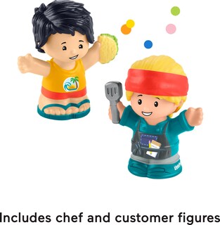 Foto 5 | Foto 5 | Camión de Comida de Juguete Fisher-price Little People con 2 Figuras - Venta Internacional