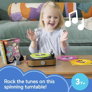 Foto 2 | Foto 2 | Tocadiscos Rockin' De Juguete Musical Fisher-price Para Niños Mayores De 3 Años - Venta Internacional.