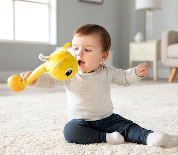 Foto 6 | Foto 6 | Juguete Sensorial Para Bebés Lamaze Wacky Giraffe Con Efectos De Sonido 12-18 M - Venta Internacional.