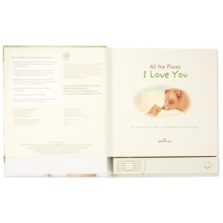 Foto 6 | Foto 6 | Libro Grabable Hallmark All The Places I Love You Con Música - Venta Internacional.
